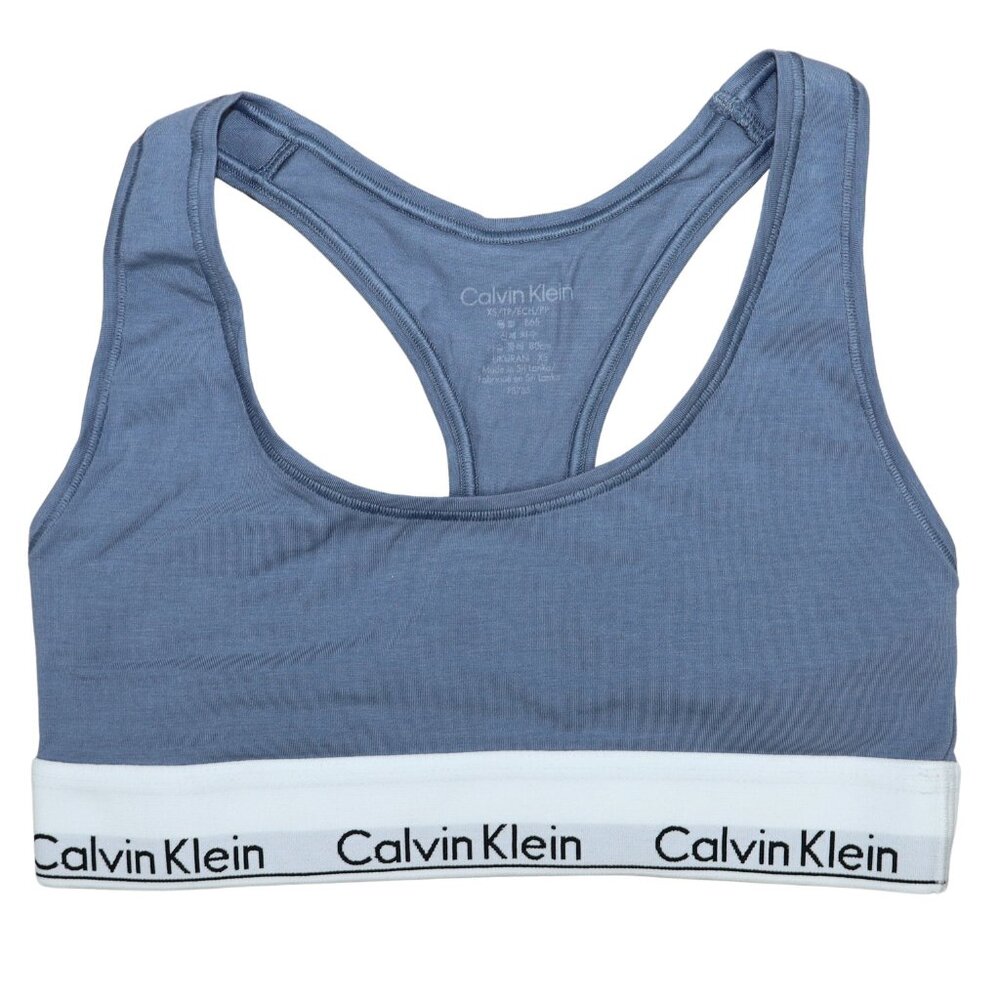 Calvin Klein Modern Cotton Low Impact Unlined Women's Bralette Bra NWT